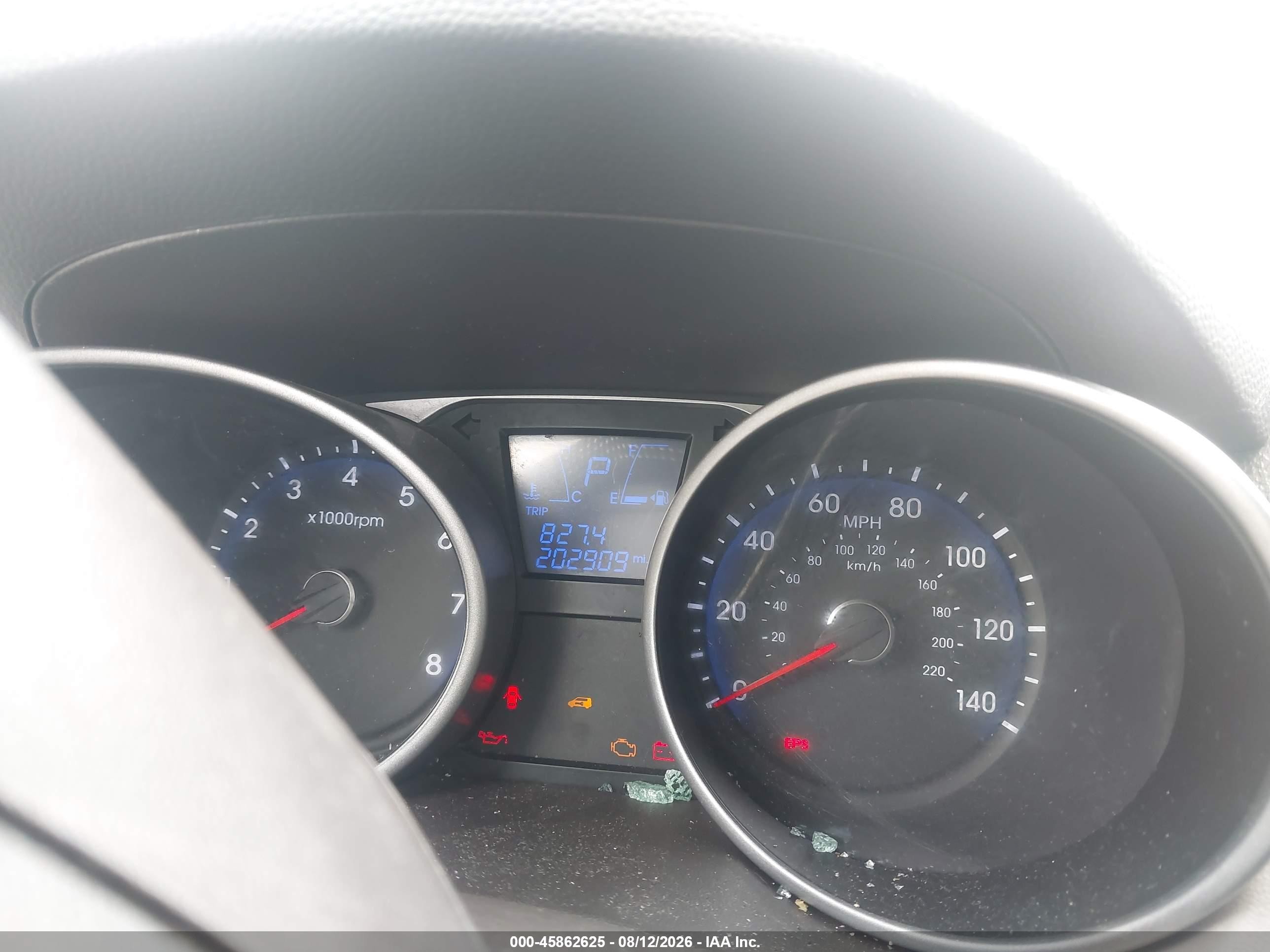 2013 Hyundai Tucson Limited Black vin: KM8JU3AC8DU752428