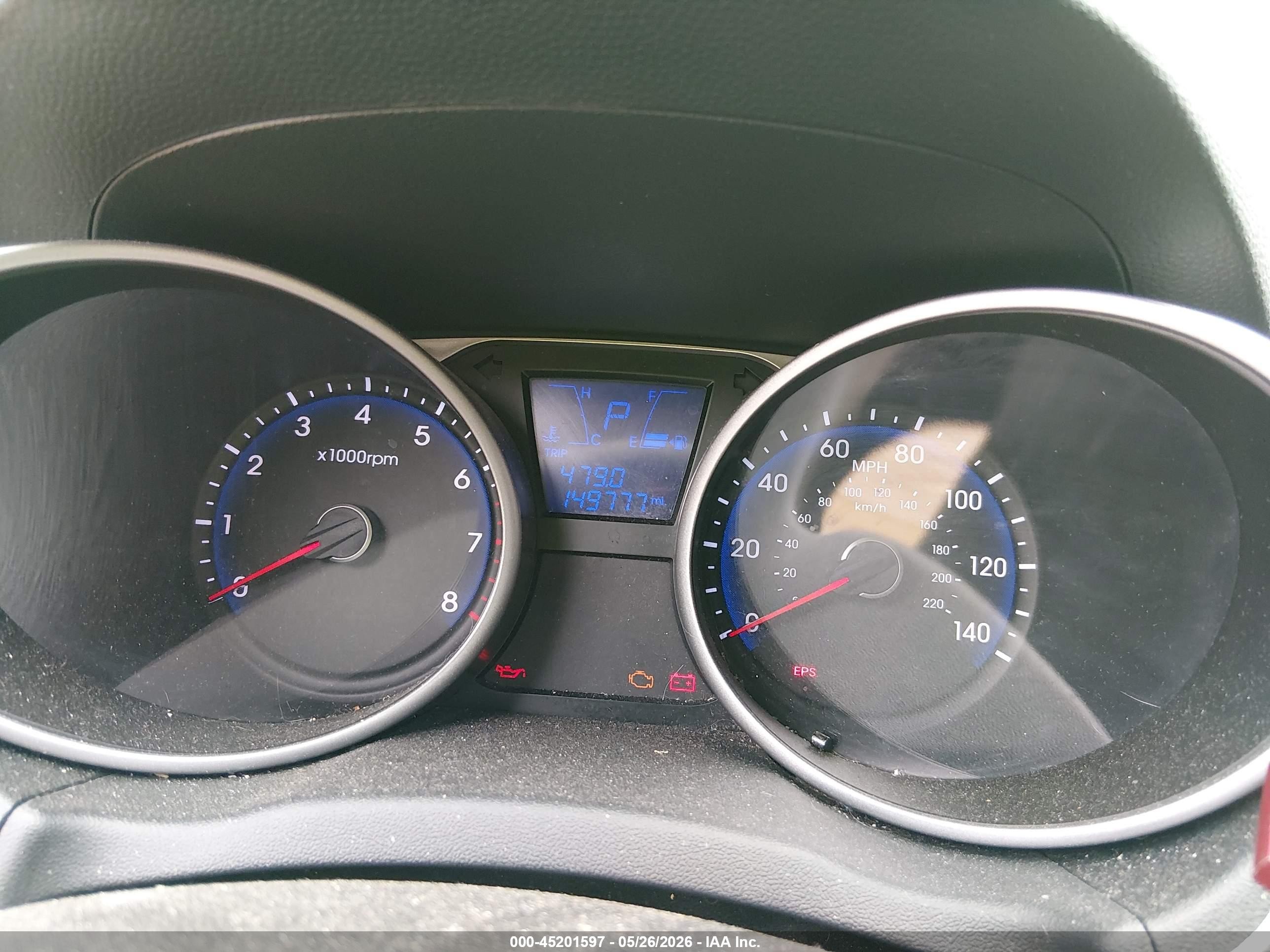 2013 Hyundai Tucson Gls Gray vin: KM8JU3AC8DU752767