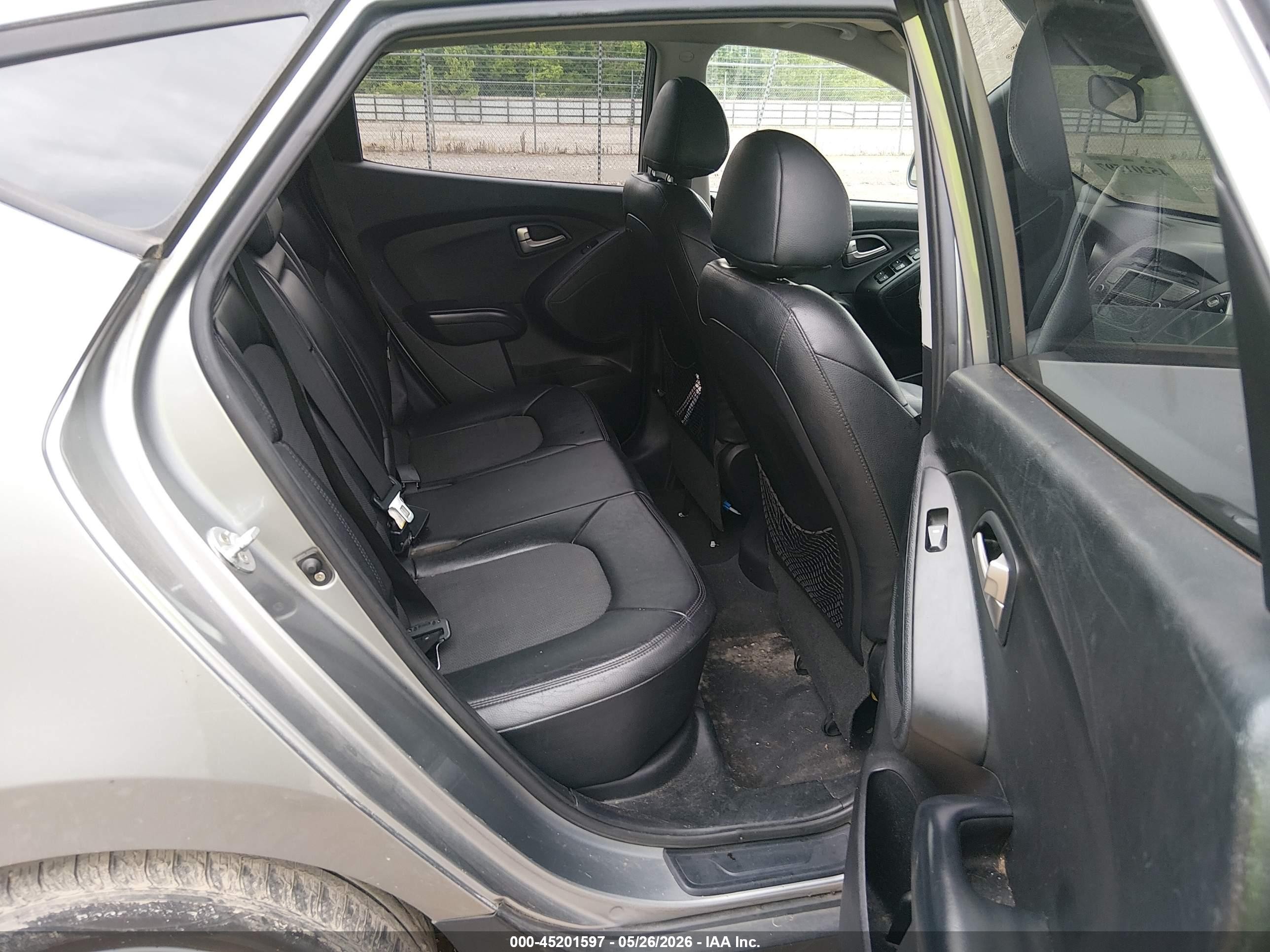 2013 Hyundai Tucson Gls Gray vin: KM8JU3AC8DU752767