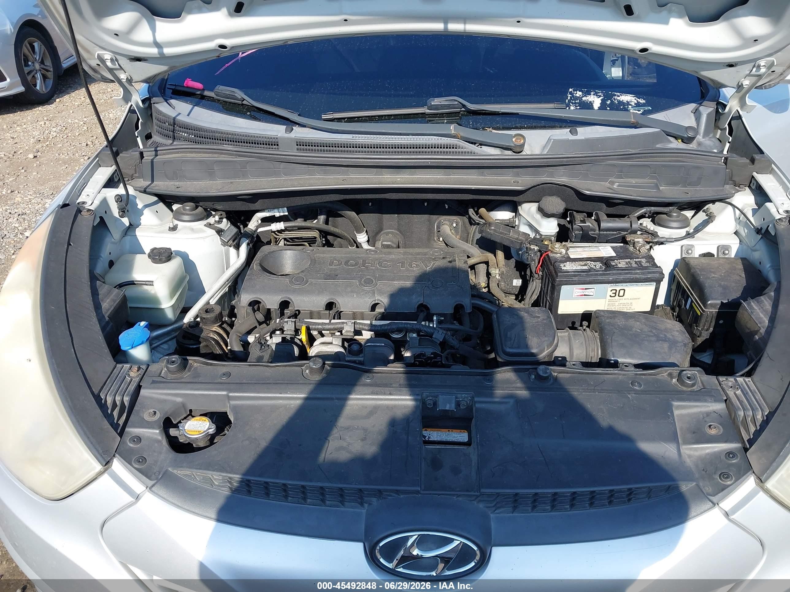 2010 Hyundai Tucson Gls Серый vin: KM8JU3AC9AU044328