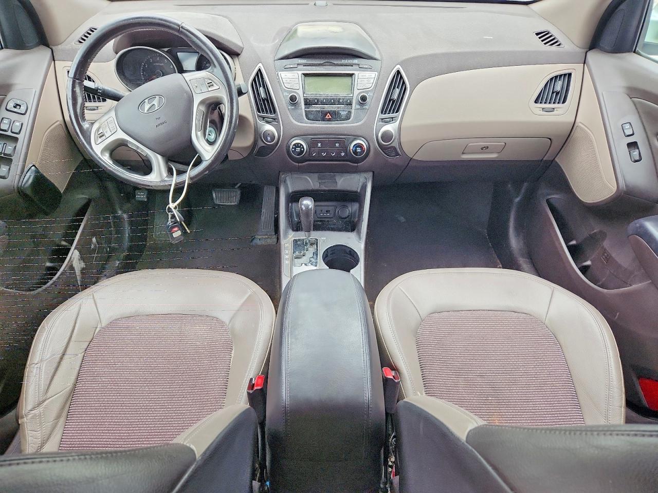 2010 Hyundai Tucson Gls Зеленый vin: KM8JU3AC9AU111896