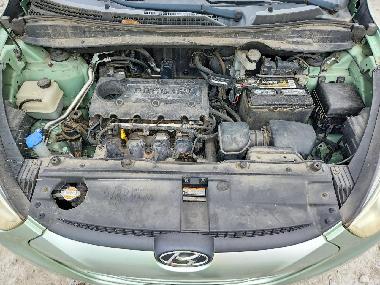 2010 Hyundai Tucson Gls Зеленый vin: KM8JU3AC9AU111896