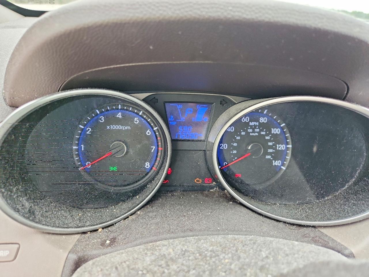 2010 Hyundai Tucson Gls Зеленый vin: KM8JU3AC9AU111896
