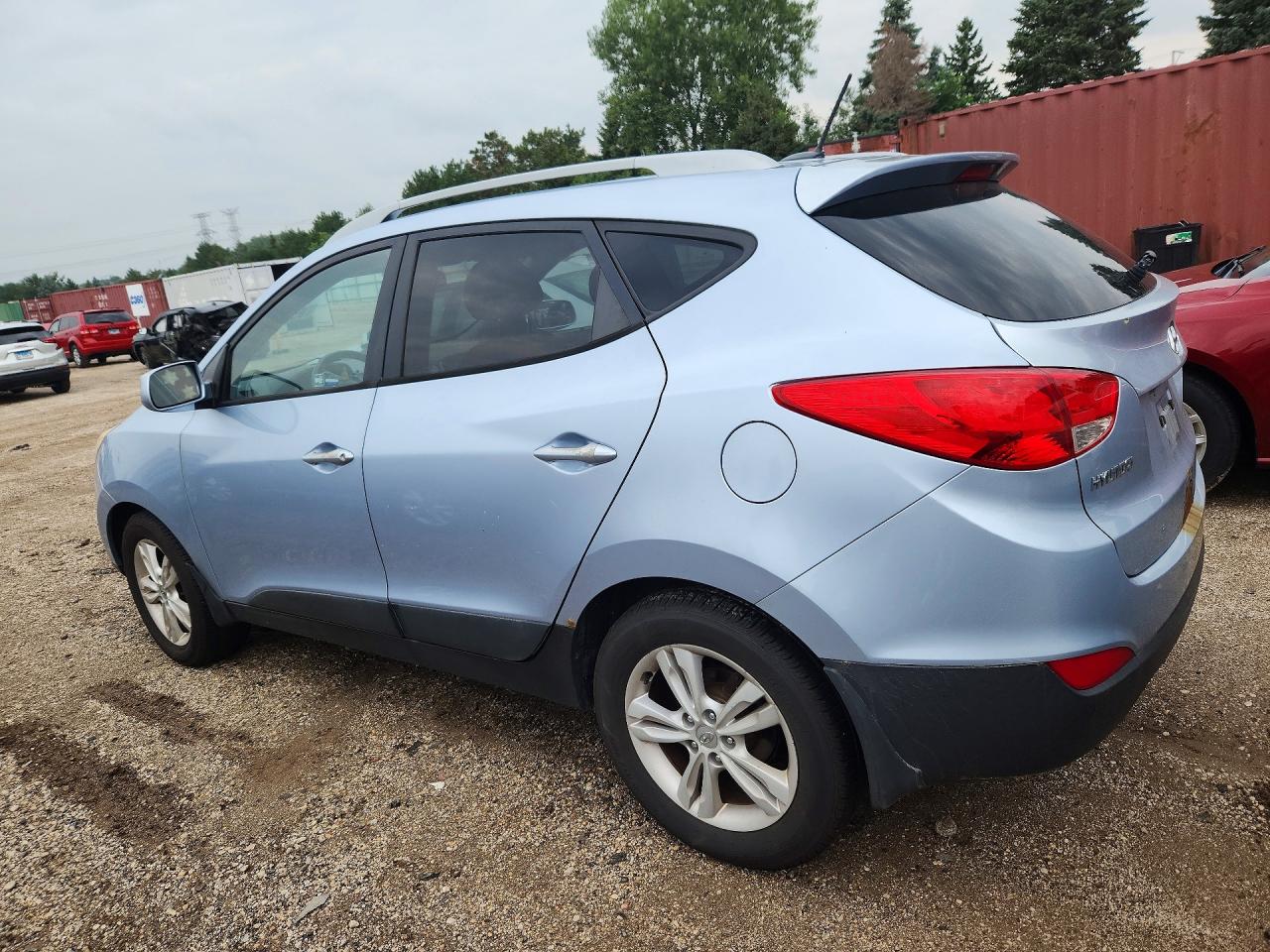 2011 Hyundai Tucson Gls Blue vin: KM8JU3AC9BU159027