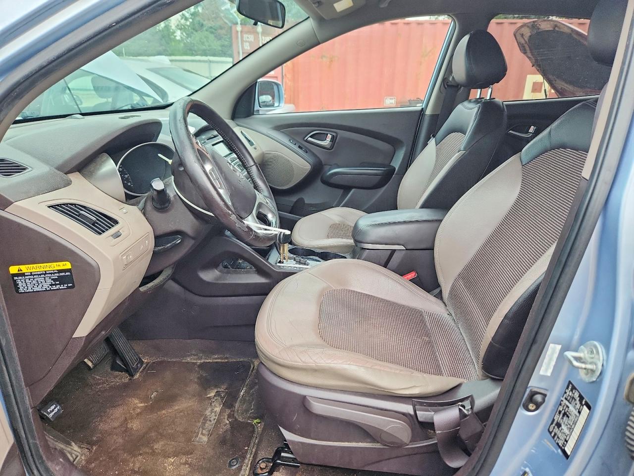 2011 Hyundai Tucson Gls Blue vin: KM8JU3AC9BU159027