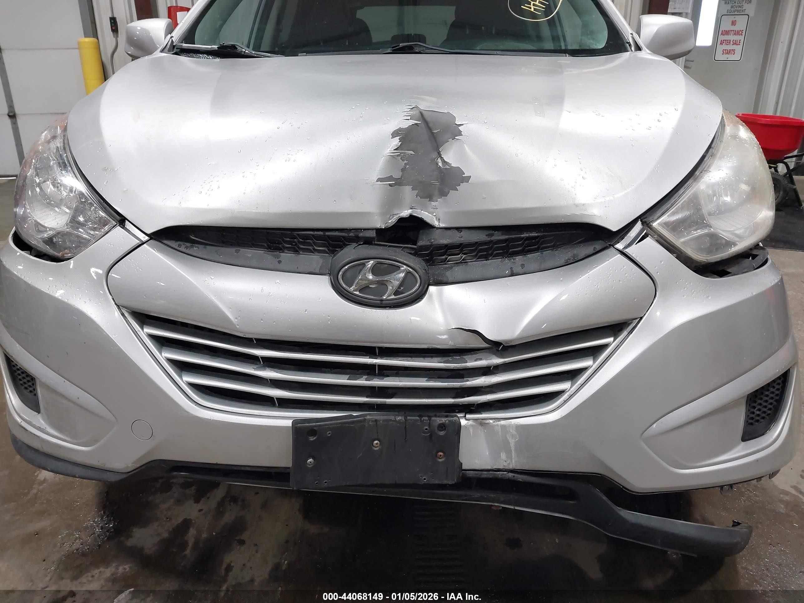2011 Hyundai Tucson Gls Silver vin: KM8JU3AC9BU175731