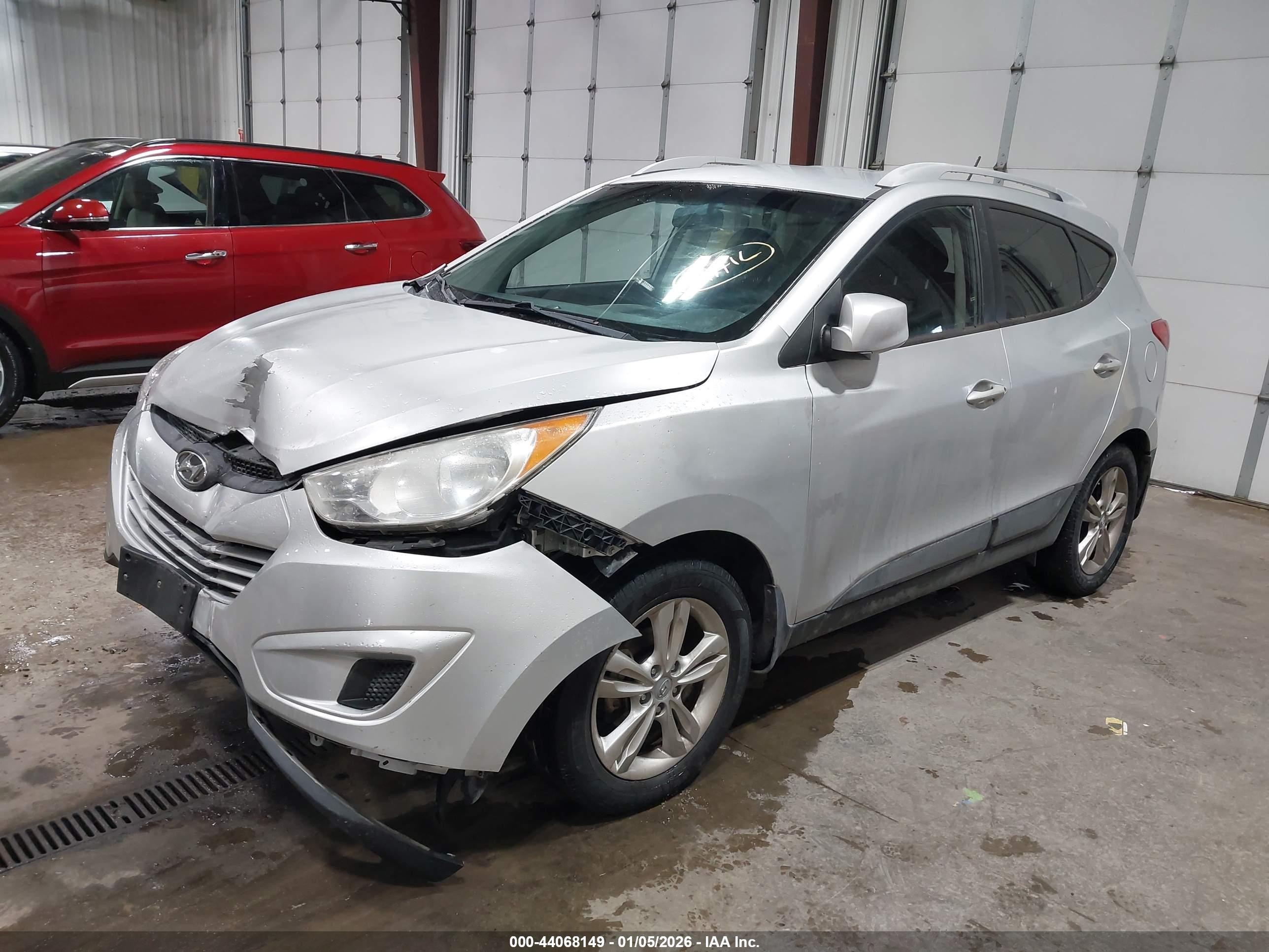 2011 Hyundai Tucson Gls Silver vin: KM8JU3AC9BU175731