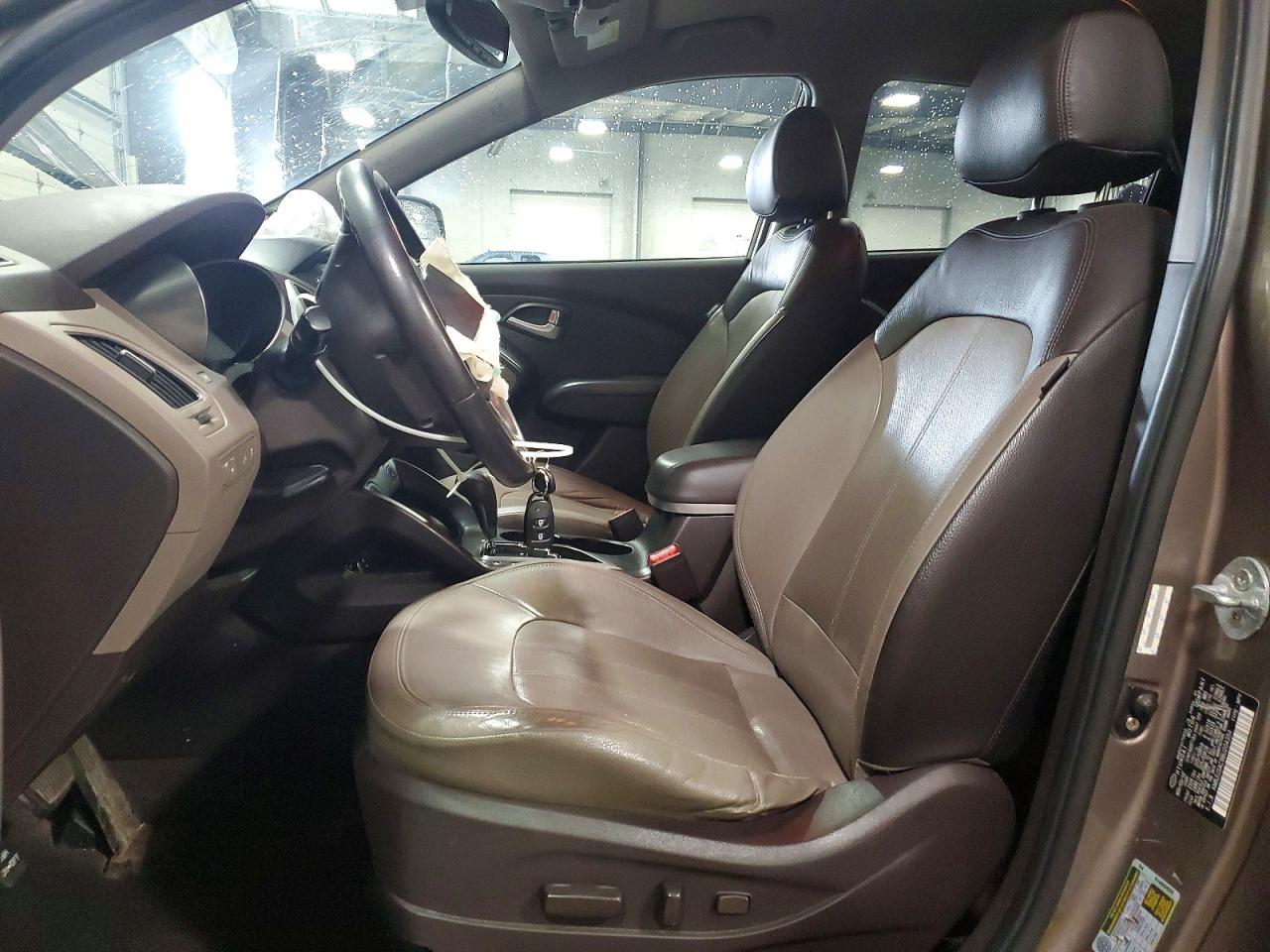 2011 Hyundai Tucson Limited Gray vin: KM8JU3AC9BU204354