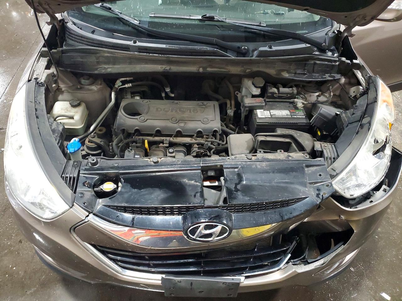 2011 Hyundai Tucson Limited Gray vin: KM8JU3AC9BU204354