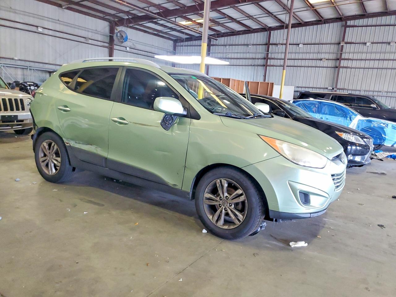2011 Hyundai Tucson Gls Green vin: KM8JU3AC9BU232056