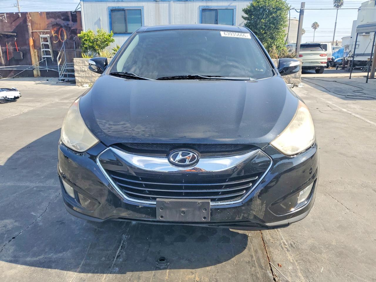 2011 Hyundai Tucson Limited Black vin: KM8JU3AC9BU282701