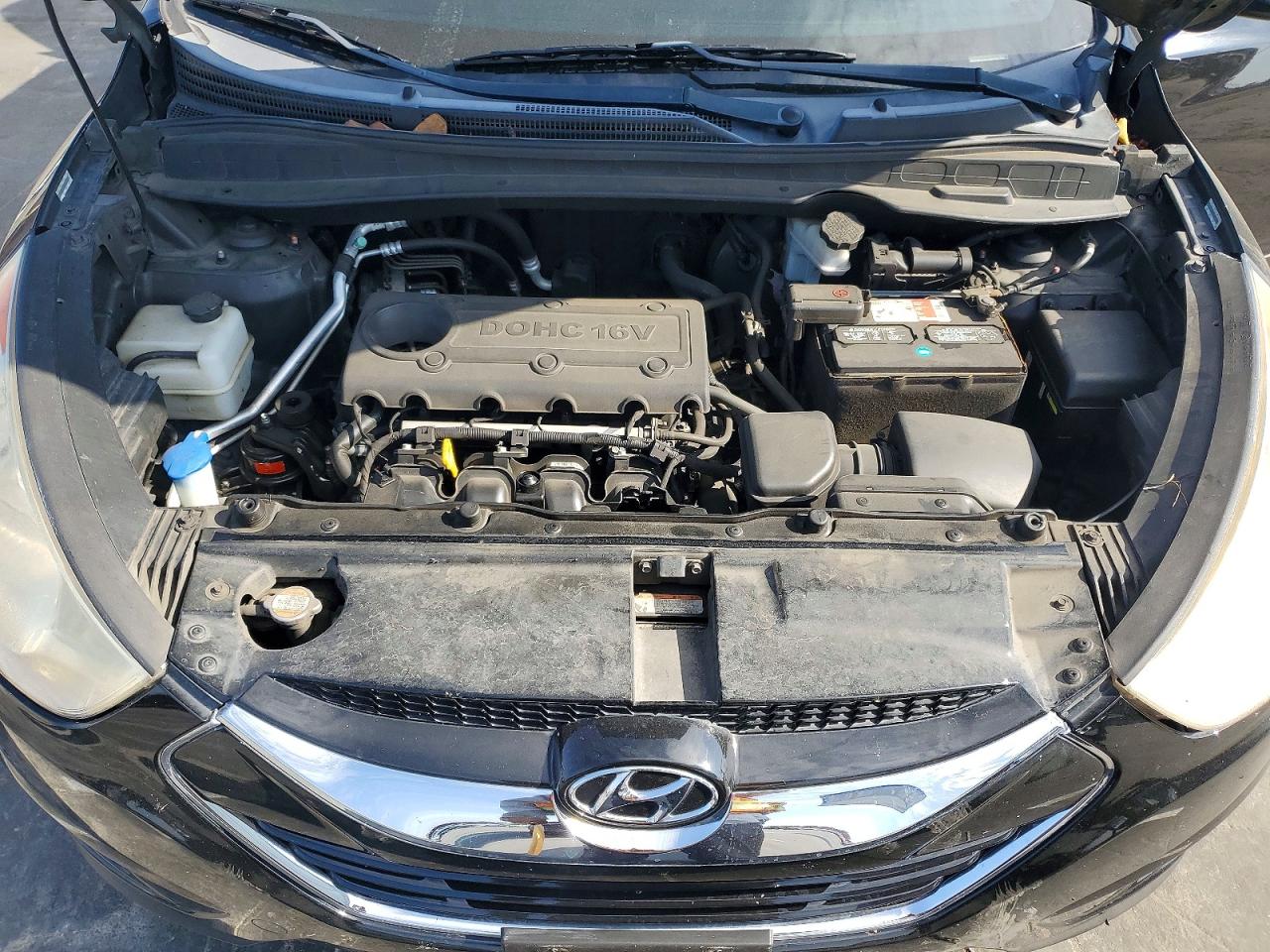 2011 Hyundai Tucson Limited Black vin: KM8JU3AC9BU282701