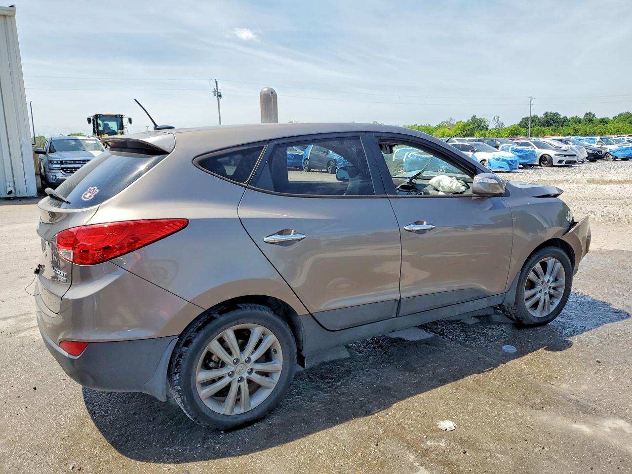 2012 Hyundai Tucson Limited Brown vin: KM8JU3AC9CU318596
