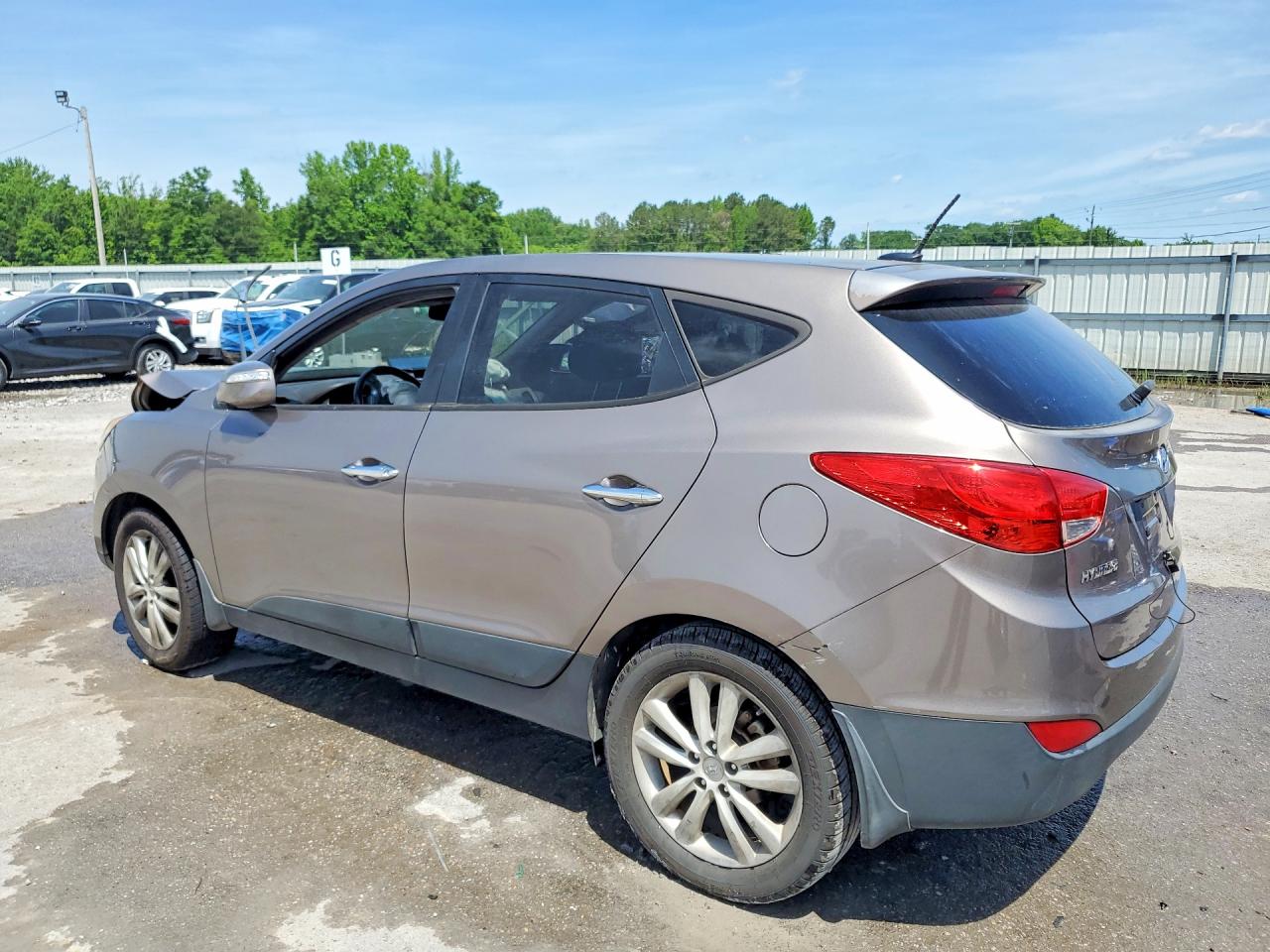 2012 Hyundai Tucson Limited Brown vin: KM8JU3AC9CU318596