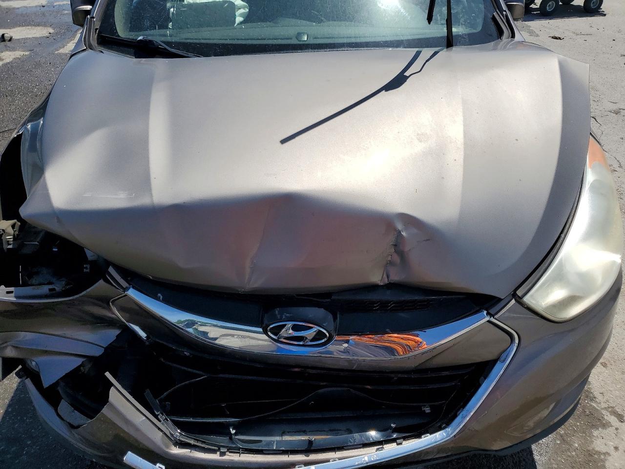 2012 Hyundai Tucson Limited Brown vin: KM8JU3AC9CU318596
