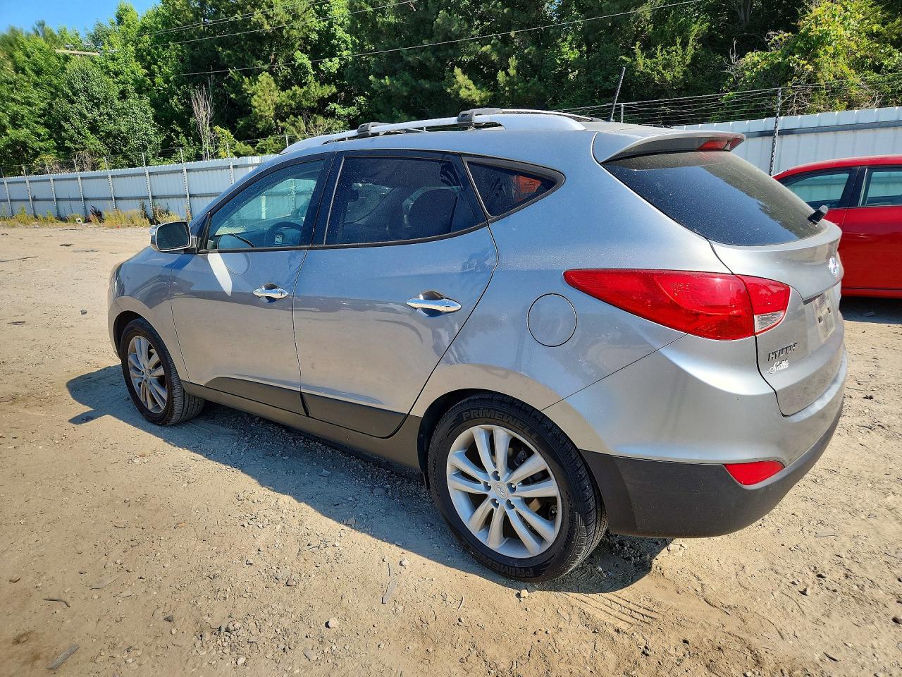 2012 Hyundai Tucson Limited Silver vin: KM8JU3AC9CU324107