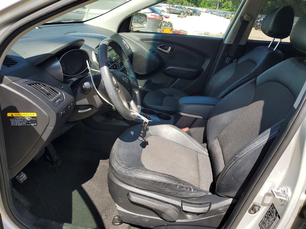 2012 Hyundai Tucson Gls Silver vin: KM8JU3AC9CU324480