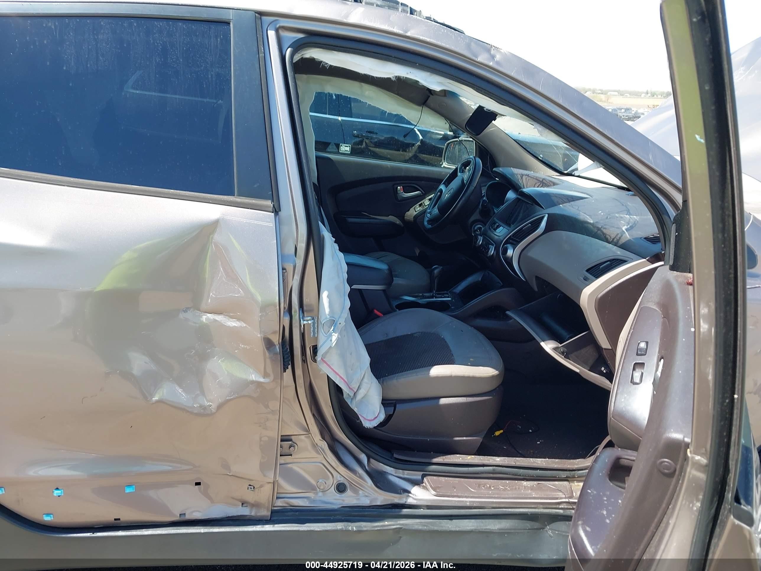 2012 Hyundai Tucson Gls Brown vin: KM8JU3AC9CU340937