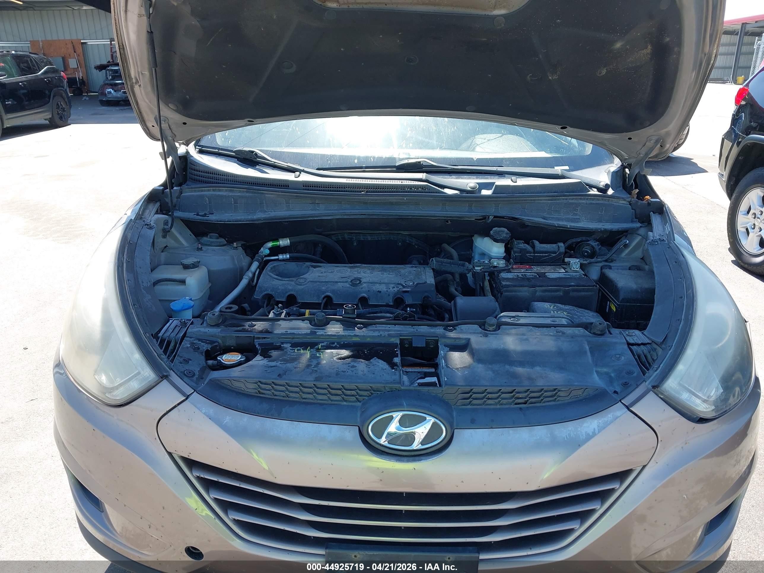 2012 Hyundai Tucson Gls Brown vin: KM8JU3AC9CU340937