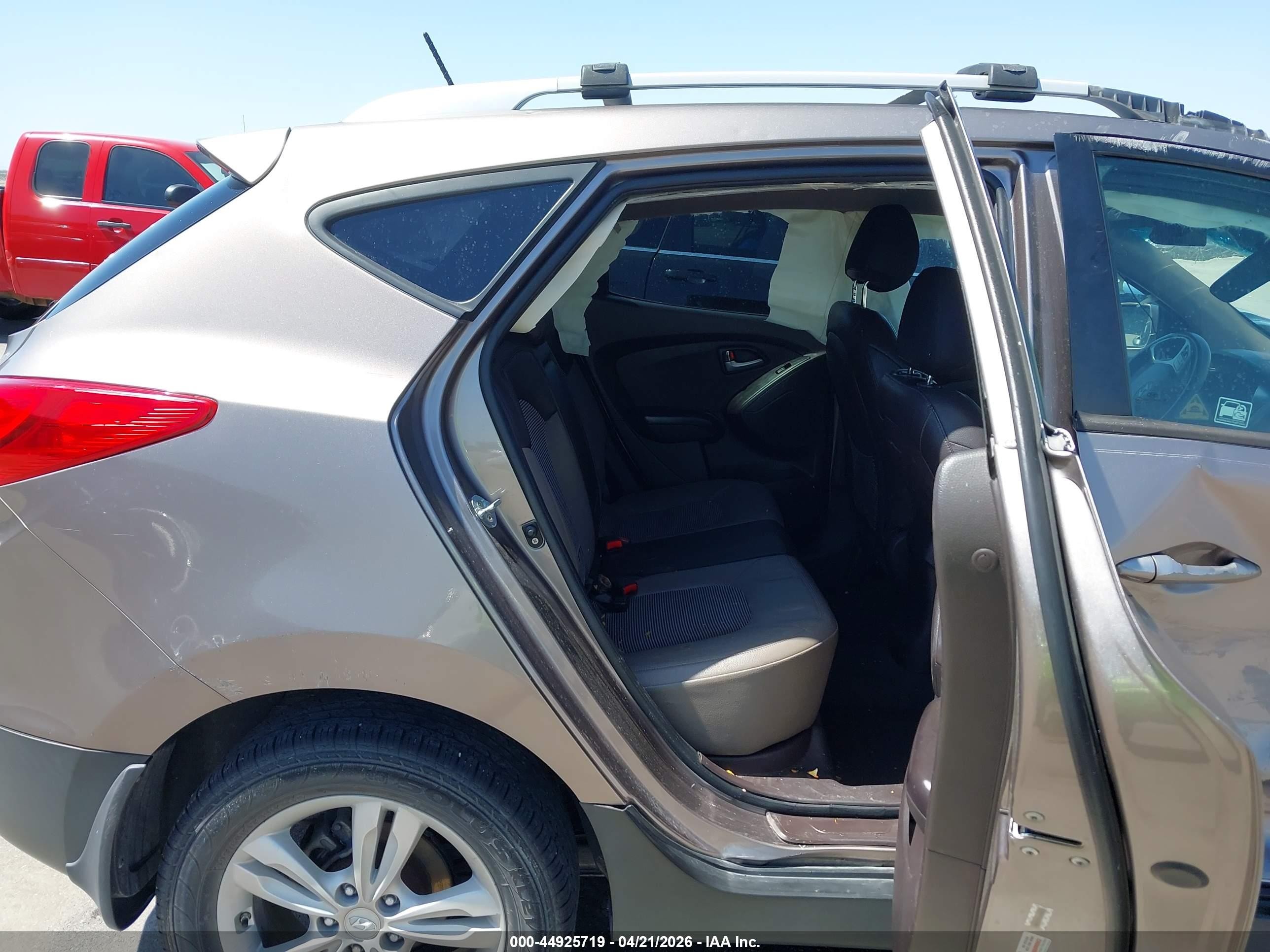 2012 Hyundai Tucson Gls Brown vin: KM8JU3AC9CU340937