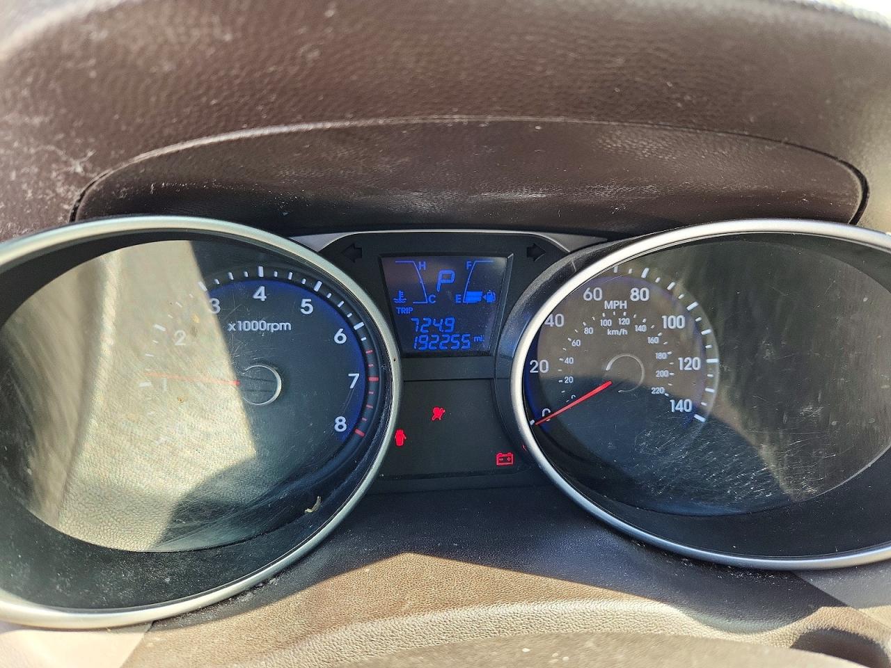 2012 Hyundai Tucson Limited Red vin: KM8JU3AC9CU358158
