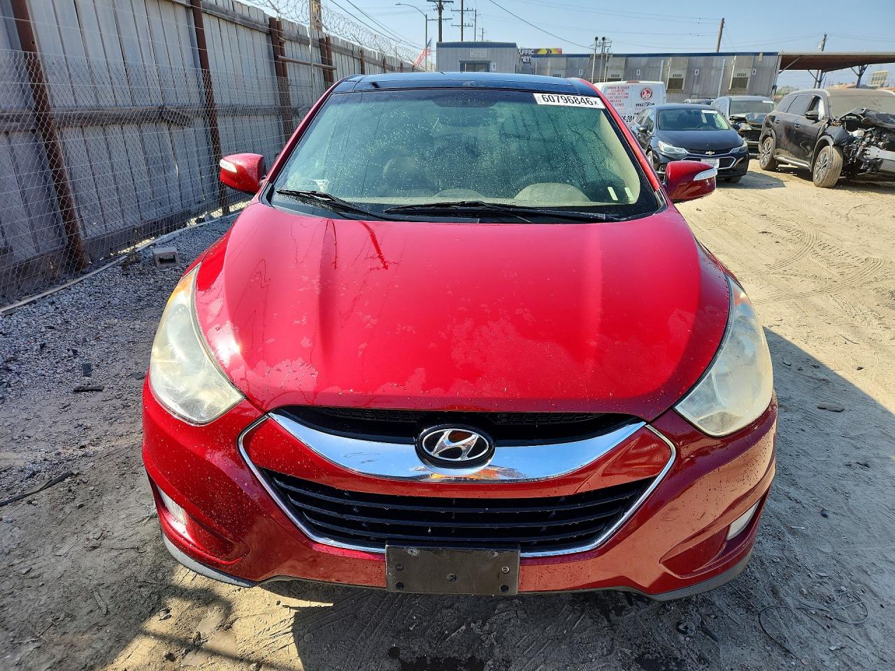 2012 Hyundai Tucson Limited Red vin: KM8JU3AC9CU358158