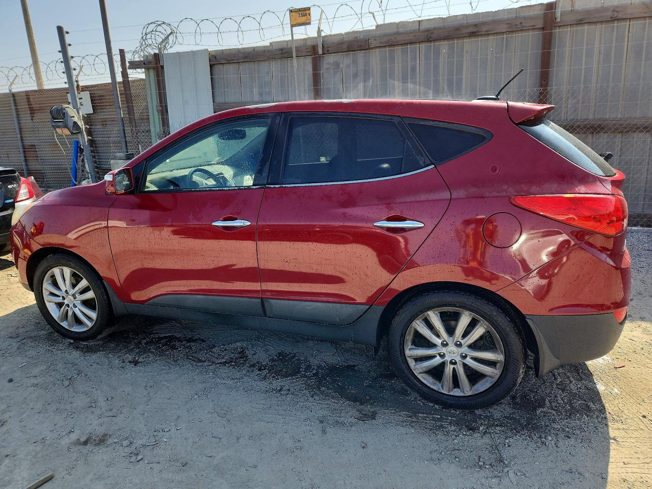 2012 Hyundai Tucson Limited Red vin: KM8JU3AC9CU358158