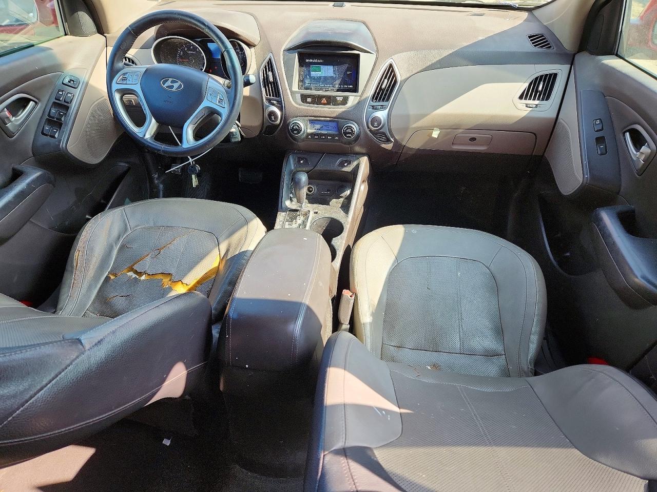 2012 Hyundai Tucson Limited Red vin: KM8JU3AC9CU358158