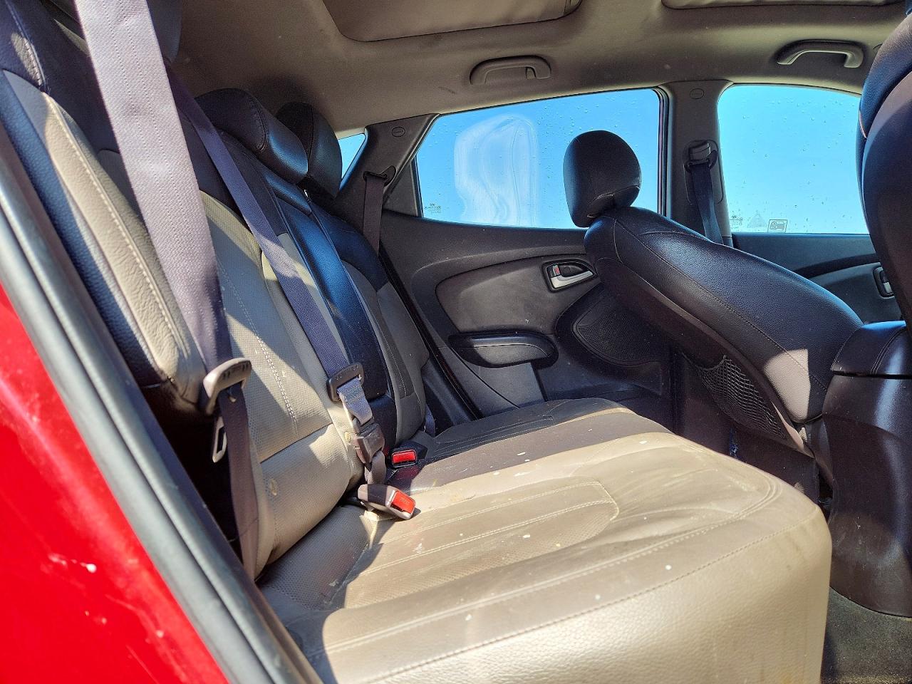 2012 Hyundai Tucson Limited Red vin: KM8JU3AC9CU358158