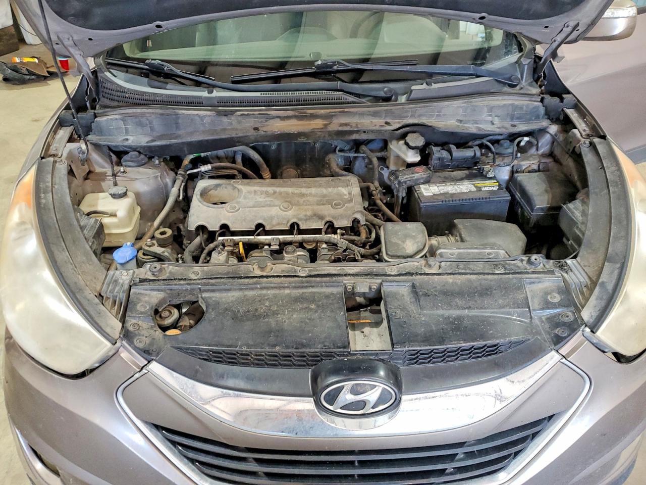 2012 Hyundai Tucson Limited Tan vin: KM8JU3AC9CU384582