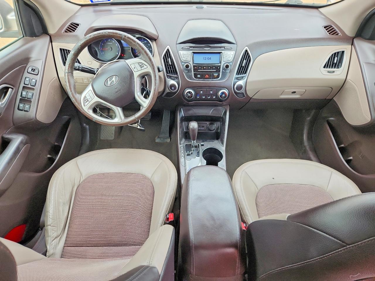 2012 Hyundai Tucson Gls Gray vin: KM8JU3AC9CU422585