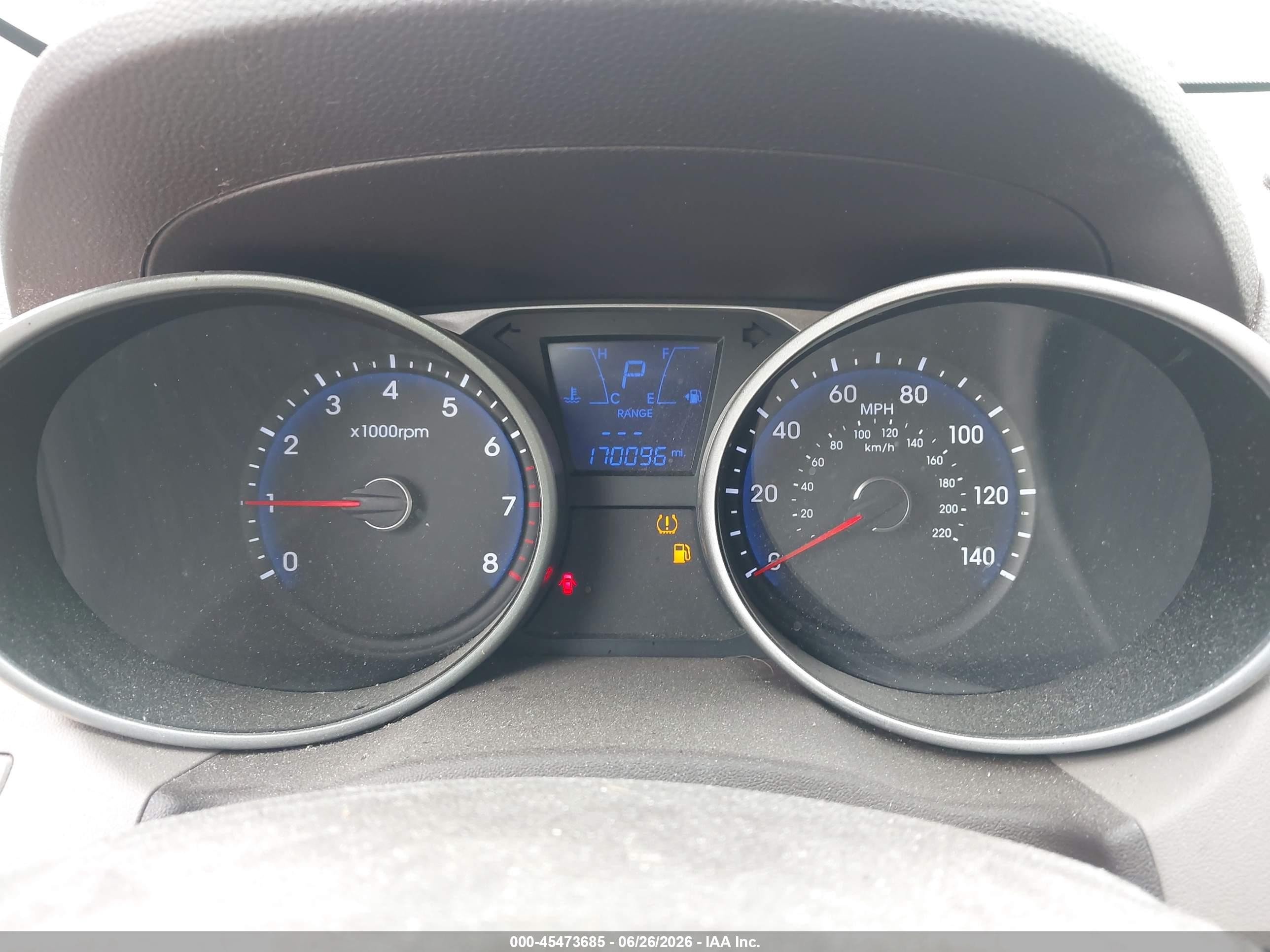 2012 Hyundai Tucson Gls Red vin: KM8JU3AC9CU497805