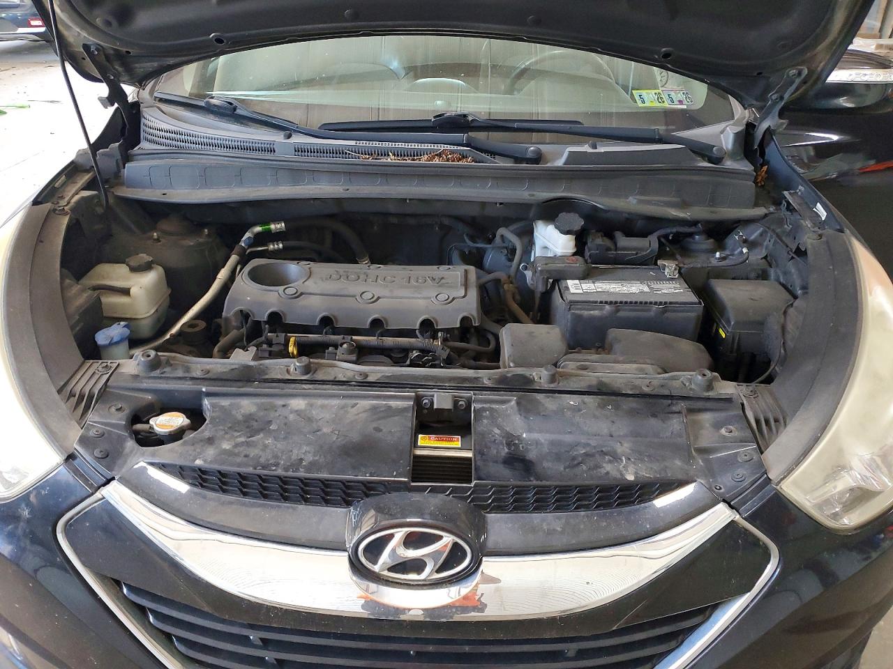 2012 Hyundai Tucson Limited Black vin: KM8JU3AC9CU498825