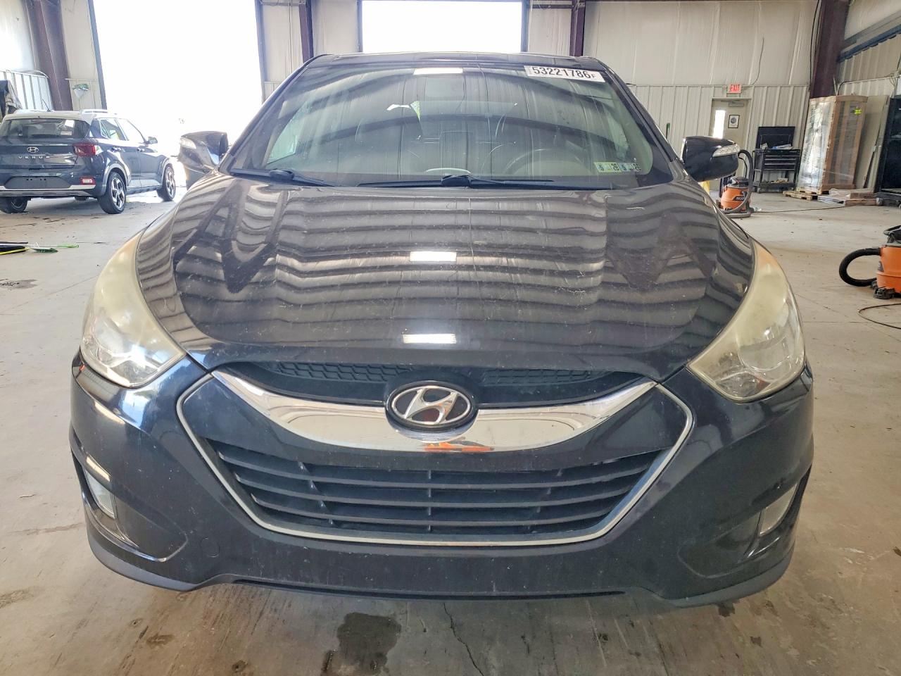 2012 Hyundai Tucson Limited Black vin: KM8JU3AC9CU498825