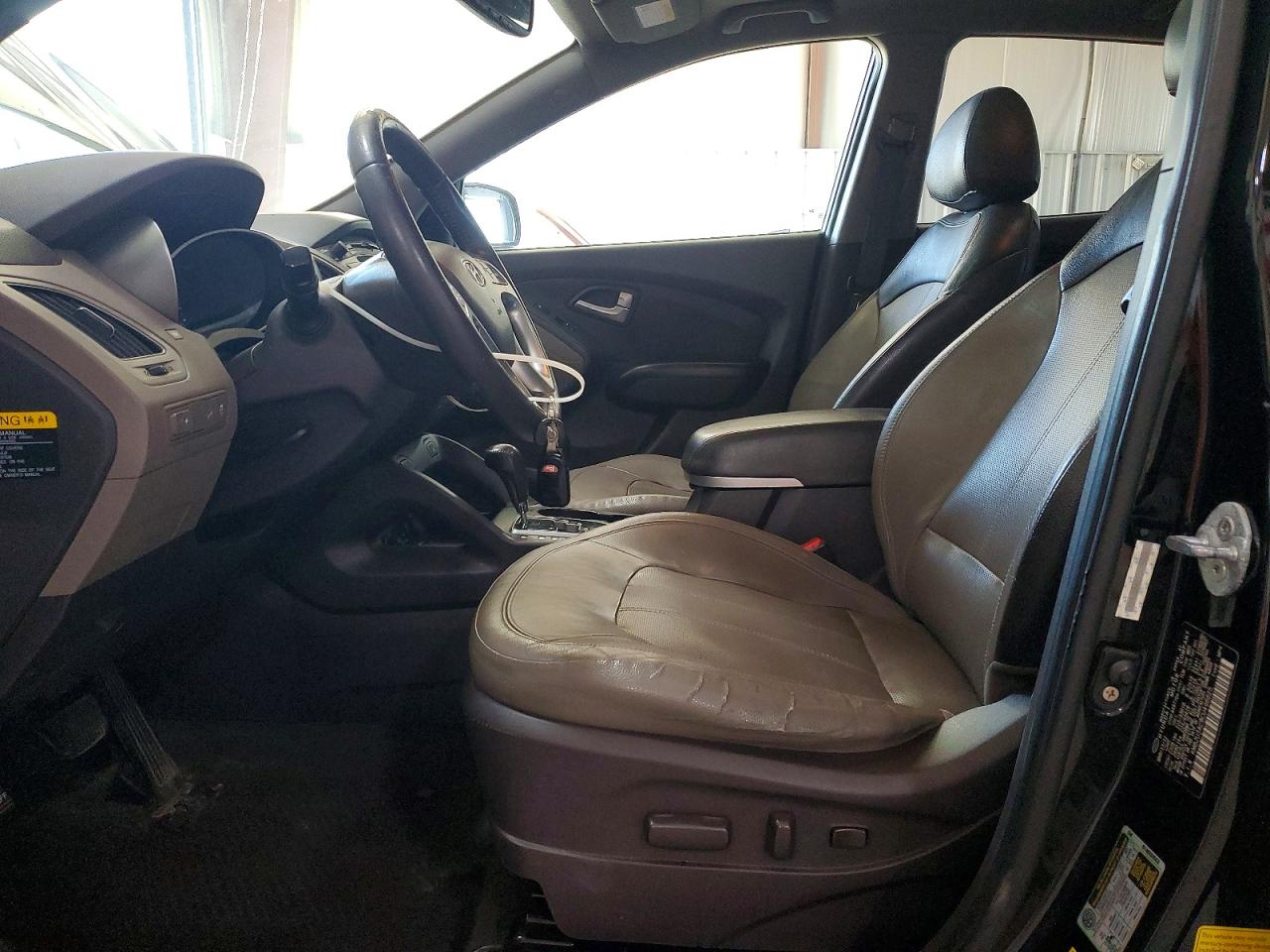 2012 Hyundai Tucson Limited Black vin: KM8JU3AC9CU498825