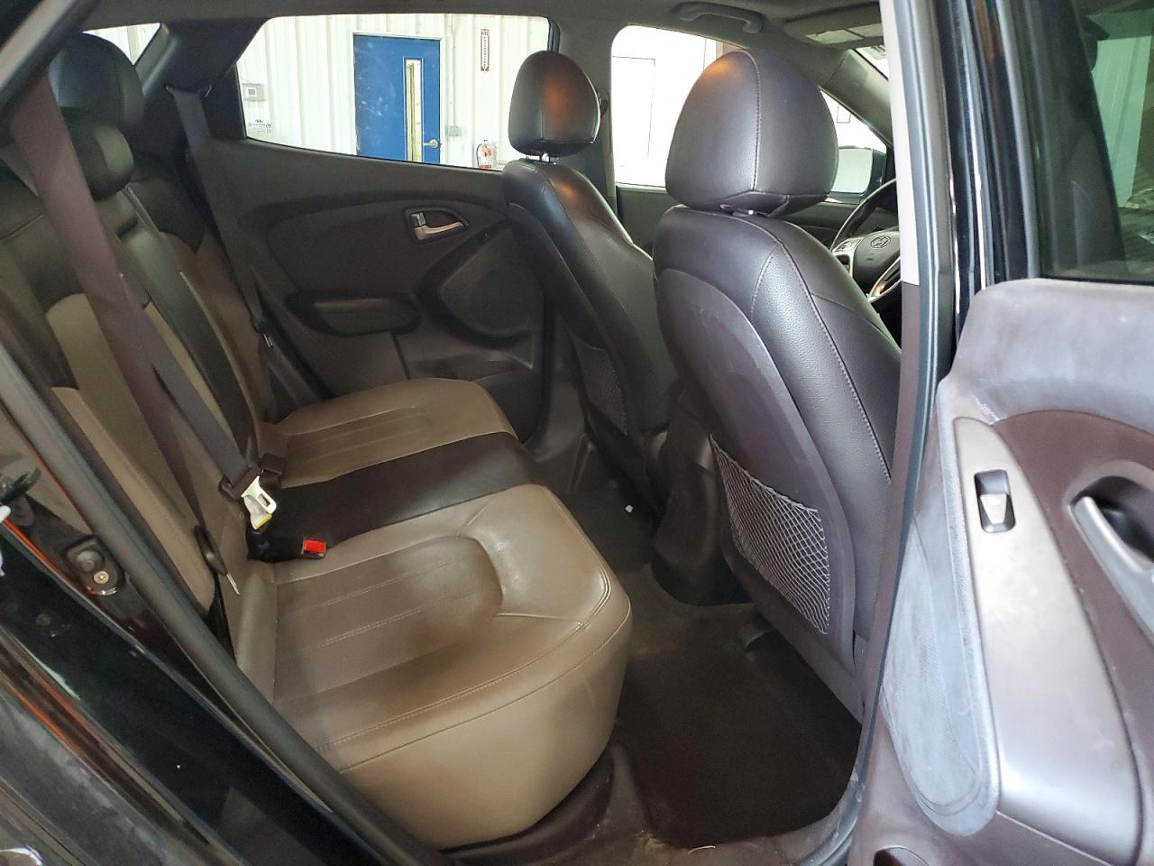 2012 Hyundai Tucson Limited Black vin: KM8JU3AC9CU498825