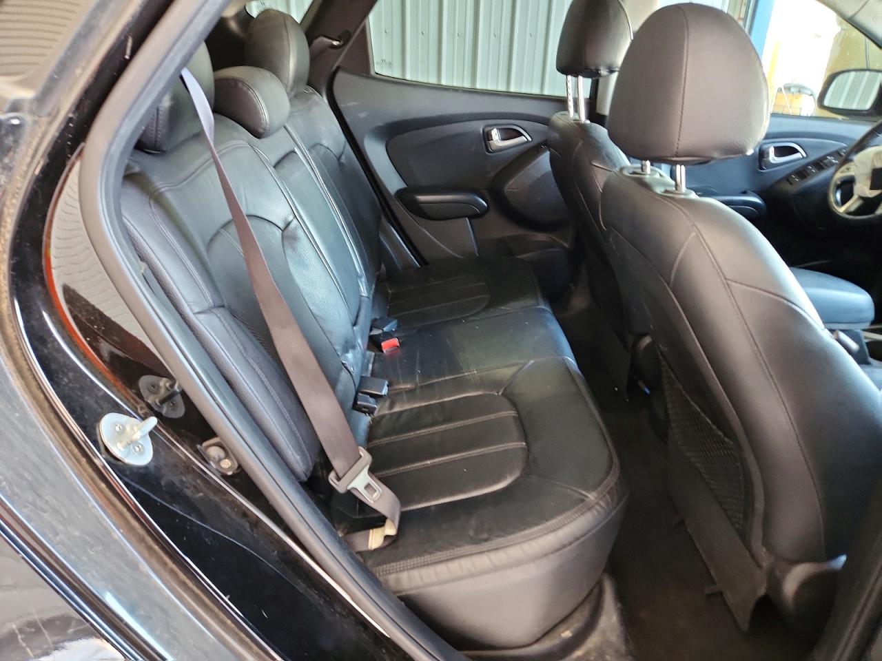 2012 Hyundai Tucson Limited Black vin: KM8JU3AC9CU512898