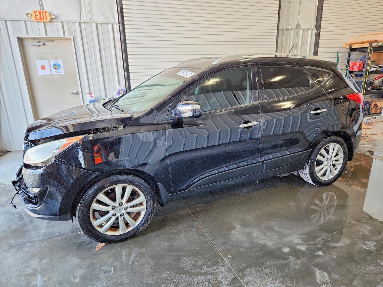2012 Hyundai Tucson Limited Black vin: KM8JU3AC9CU512898