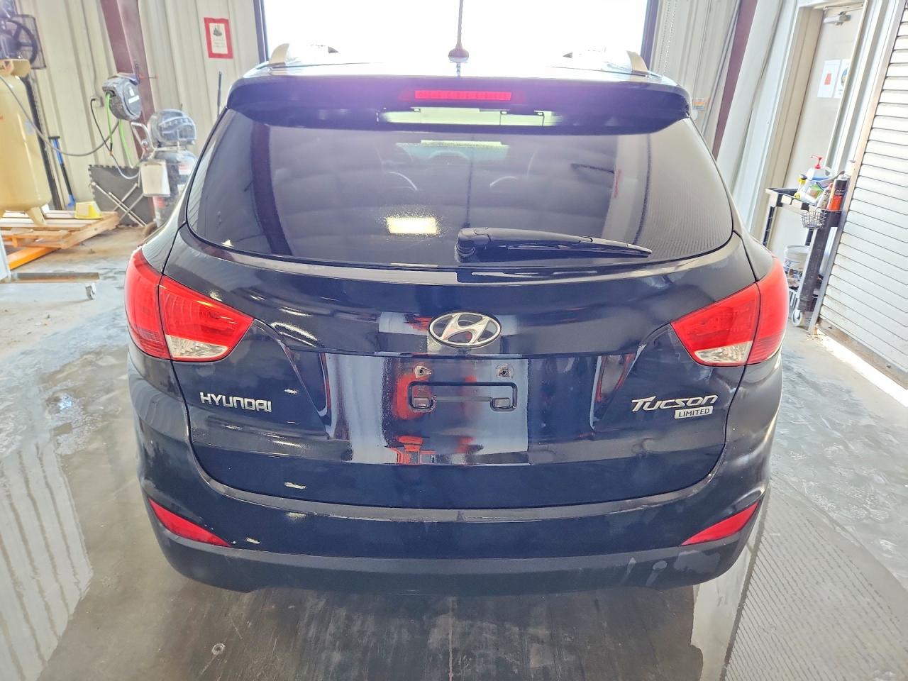 2012 Hyundai Tucson Limited Black vin: KM8JU3AC9CU512898