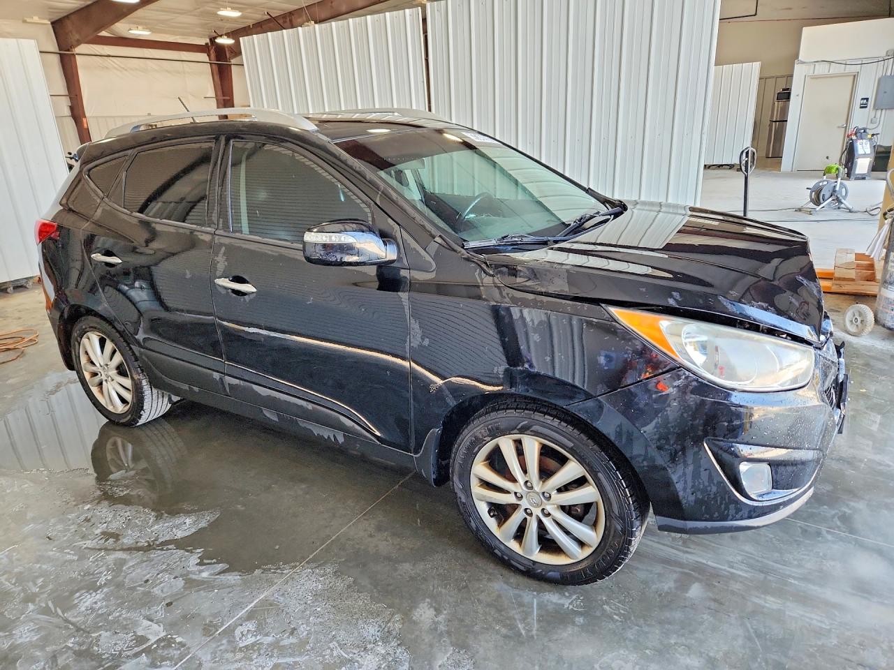 2012 Hyundai Tucson Limited Black vin: KM8JU3AC9CU512898