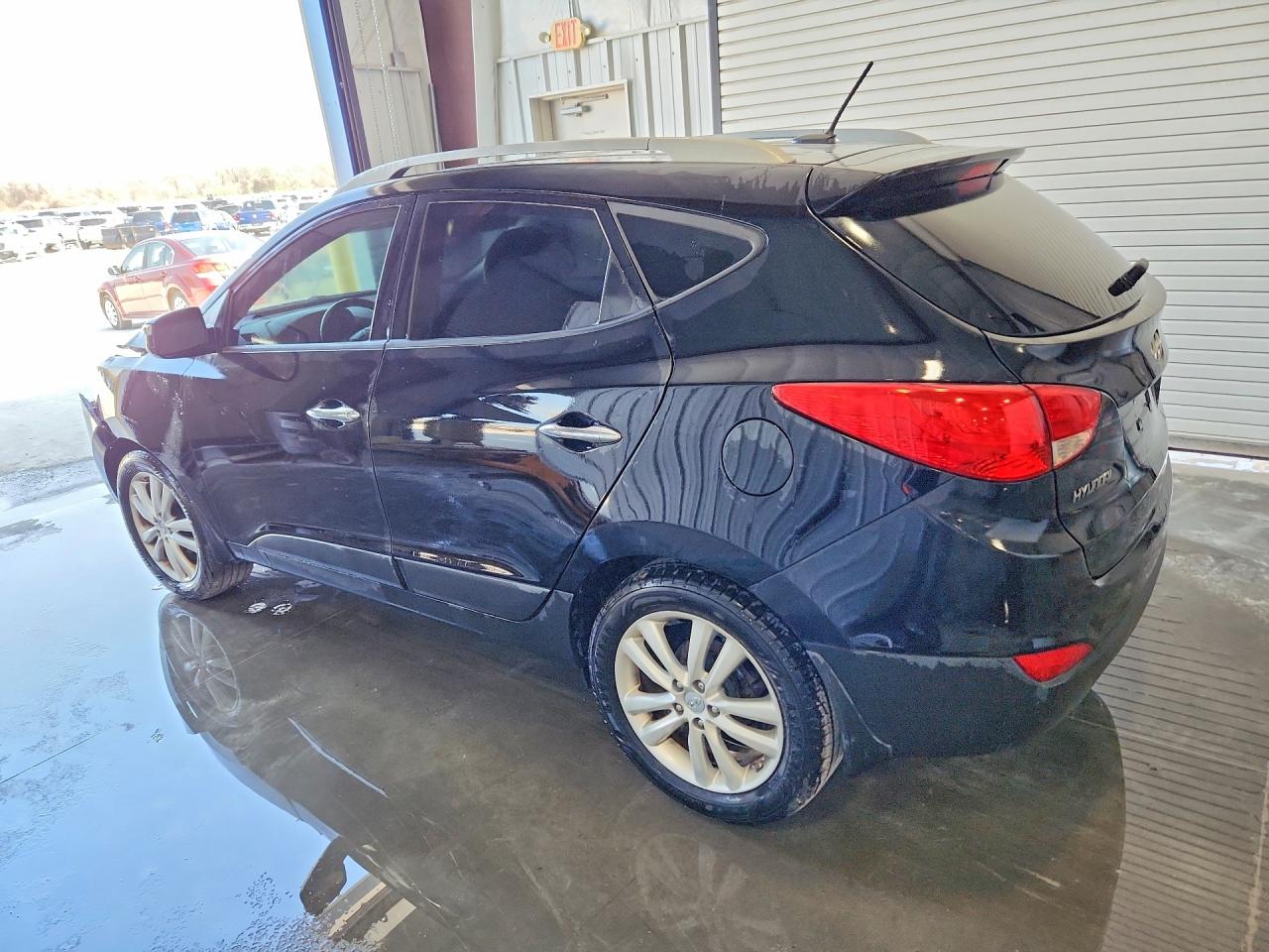 2012 Hyundai Tucson Limited Black vin: KM8JU3AC9CU512898