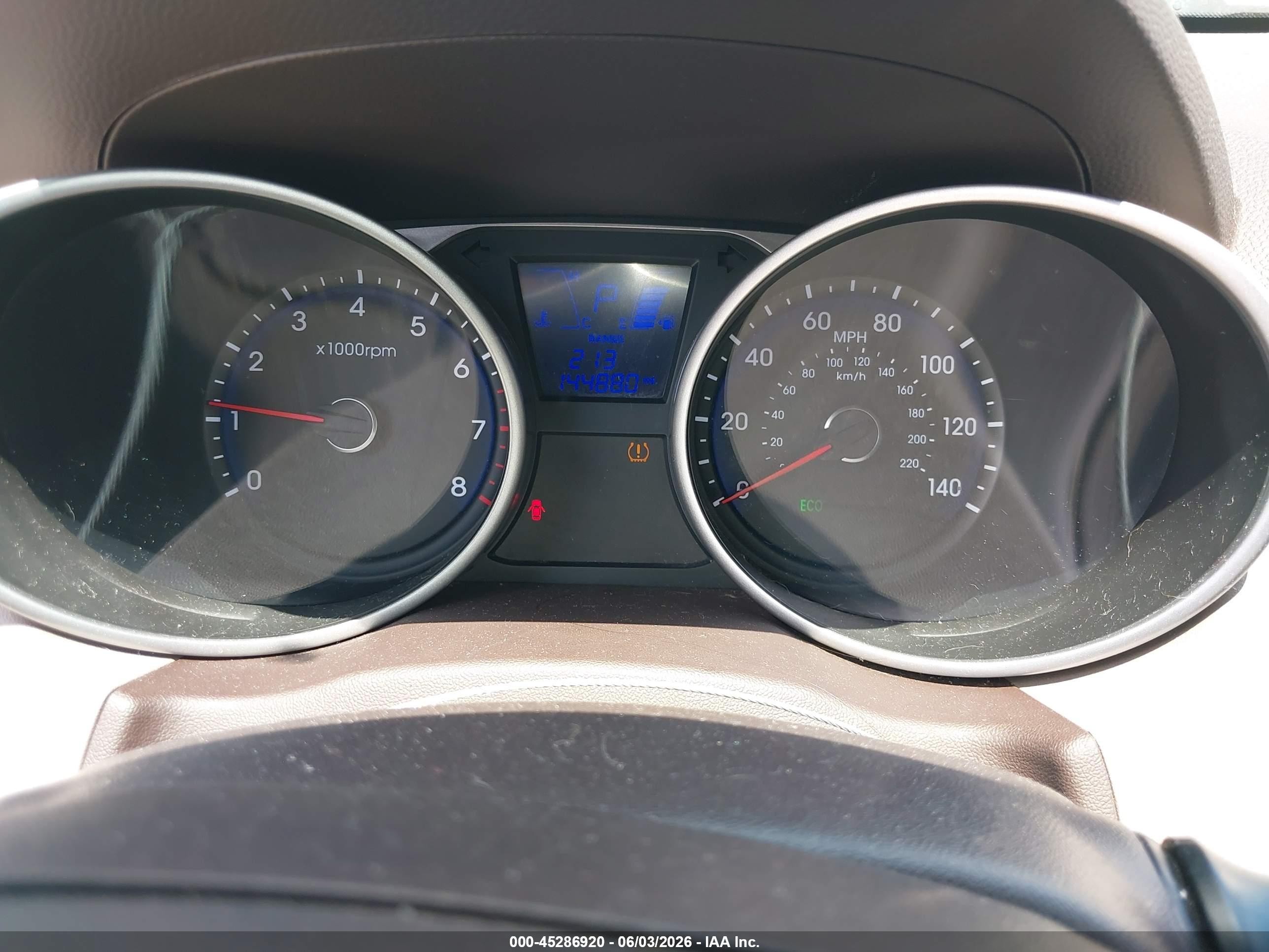 2012 Hyundai Tucson Gls Green vin: KM8JU3AC9CU535758