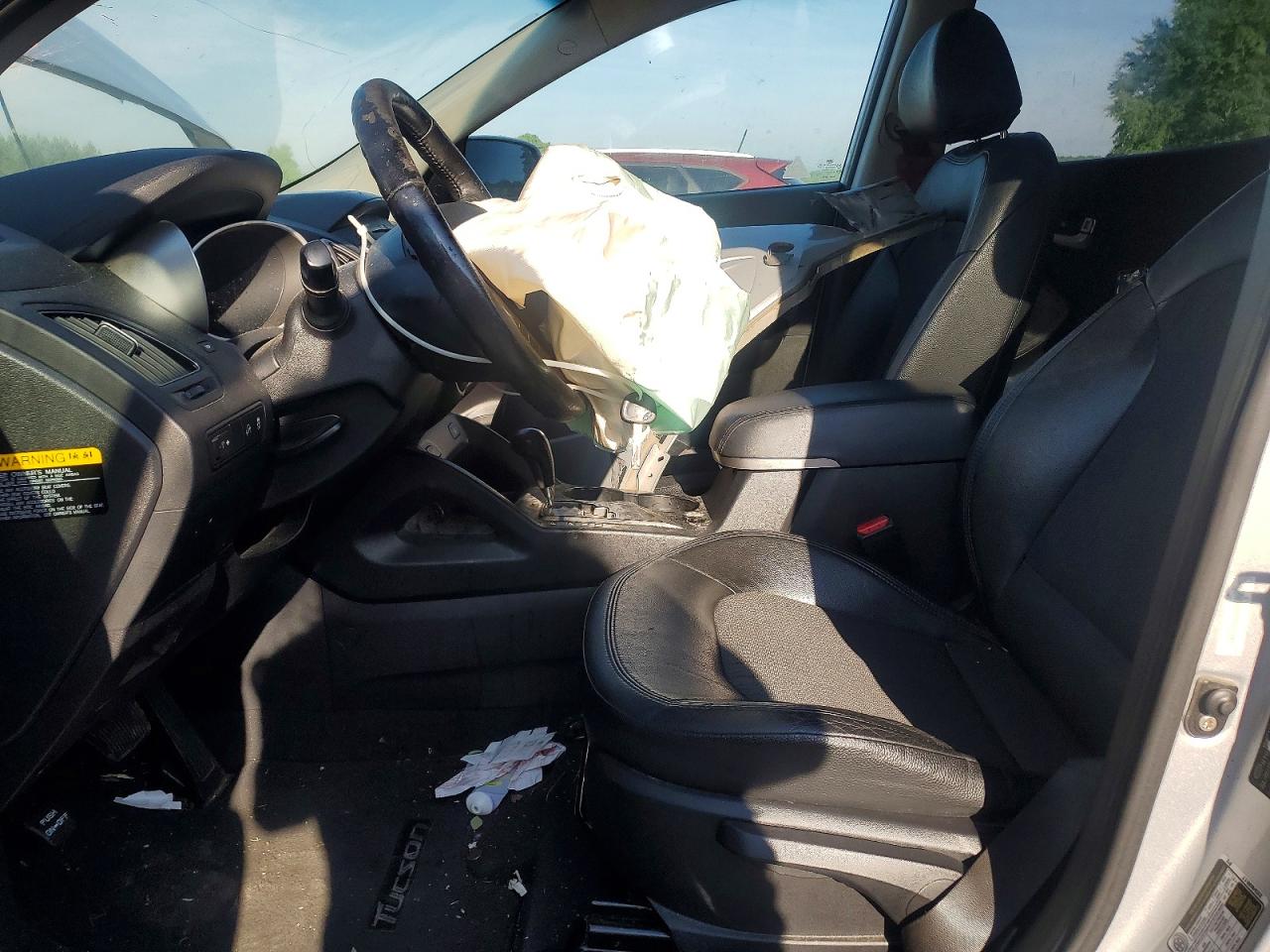 2013 Hyundai Tucson Gls Silver vin: KM8JU3AC9DU572245