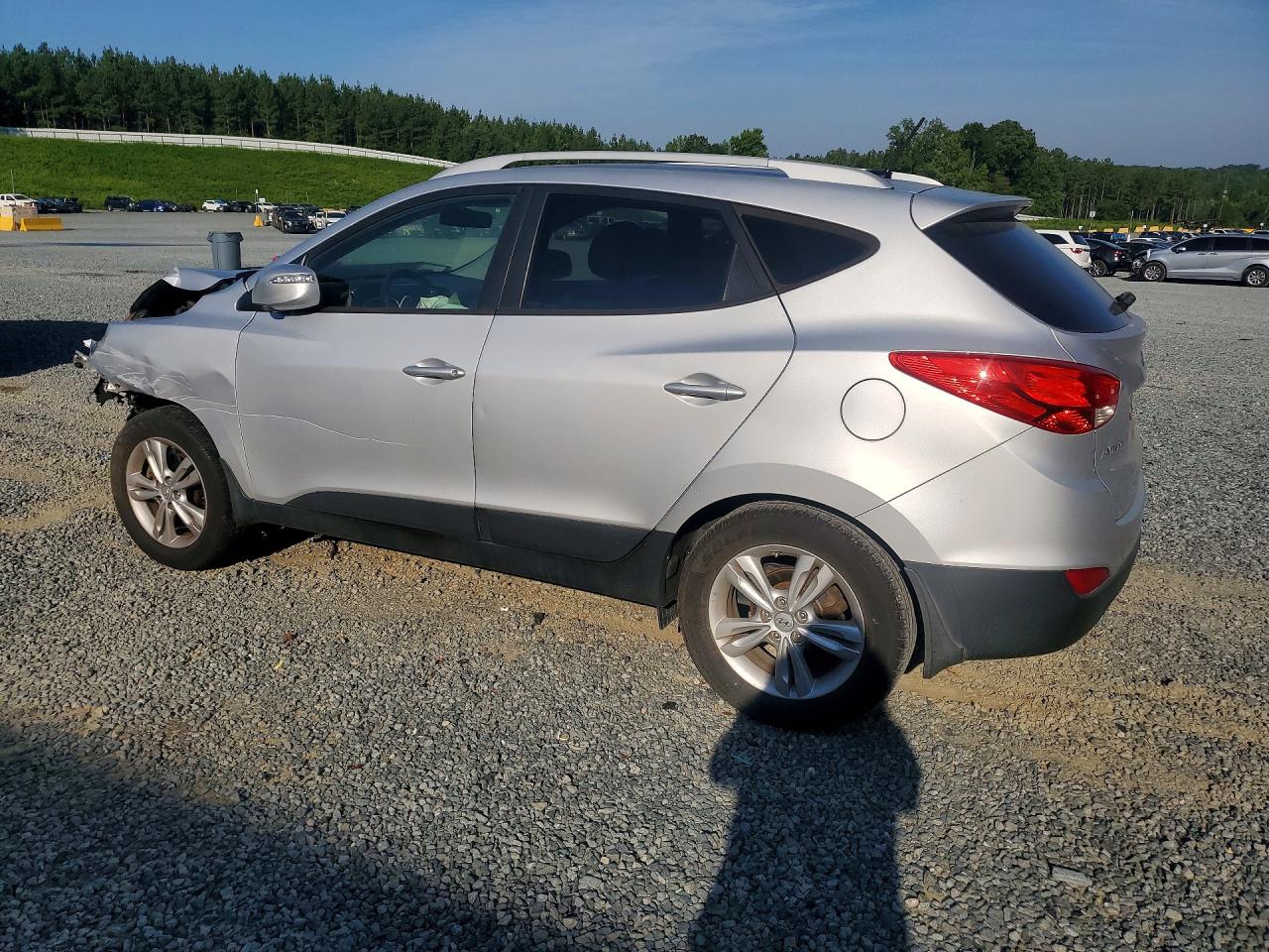 2013 Hyundai Tucson Gls Silver vin: KM8JU3AC9DU572245