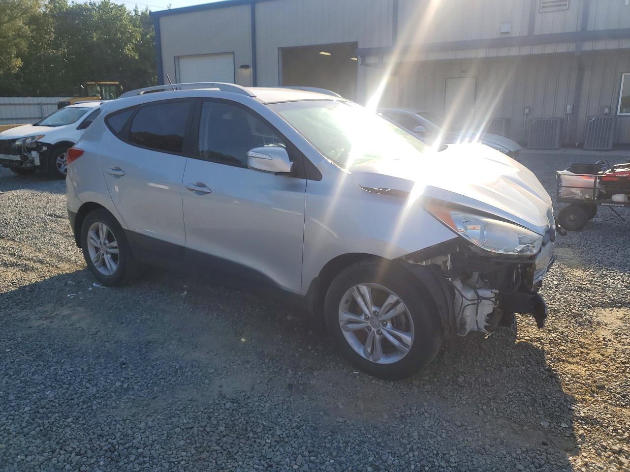 2013 Hyundai Tucson Gls Silver vin: KM8JU3AC9DU572245