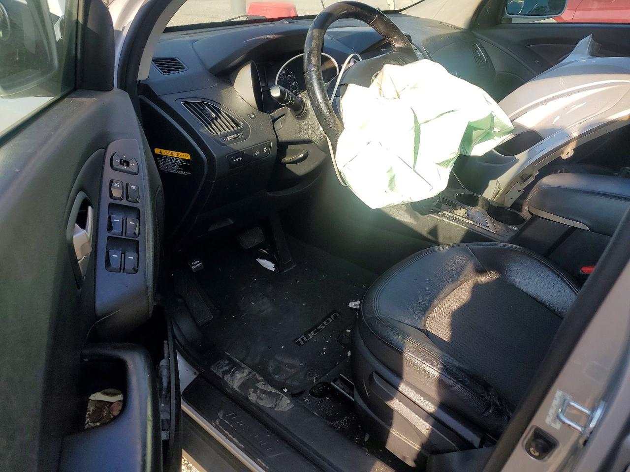 2013 Hyundai Tucson Gls Silver vin: KM8JU3AC9DU572245