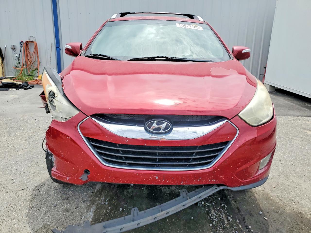 2013 Hyundai Tucson Limited Red vin: KM8JU3AC9DU588073