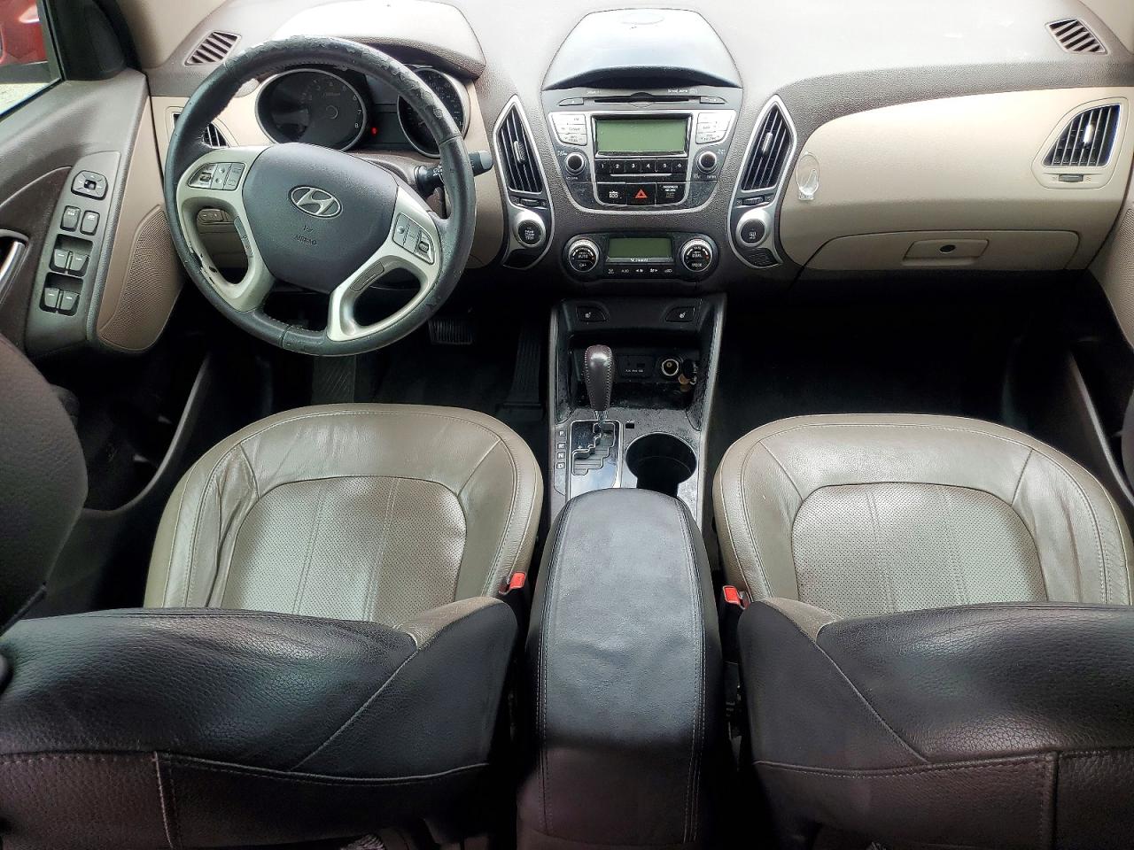 2013 Hyundai Tucson Limited Red vin: KM8JU3AC9DU588073
