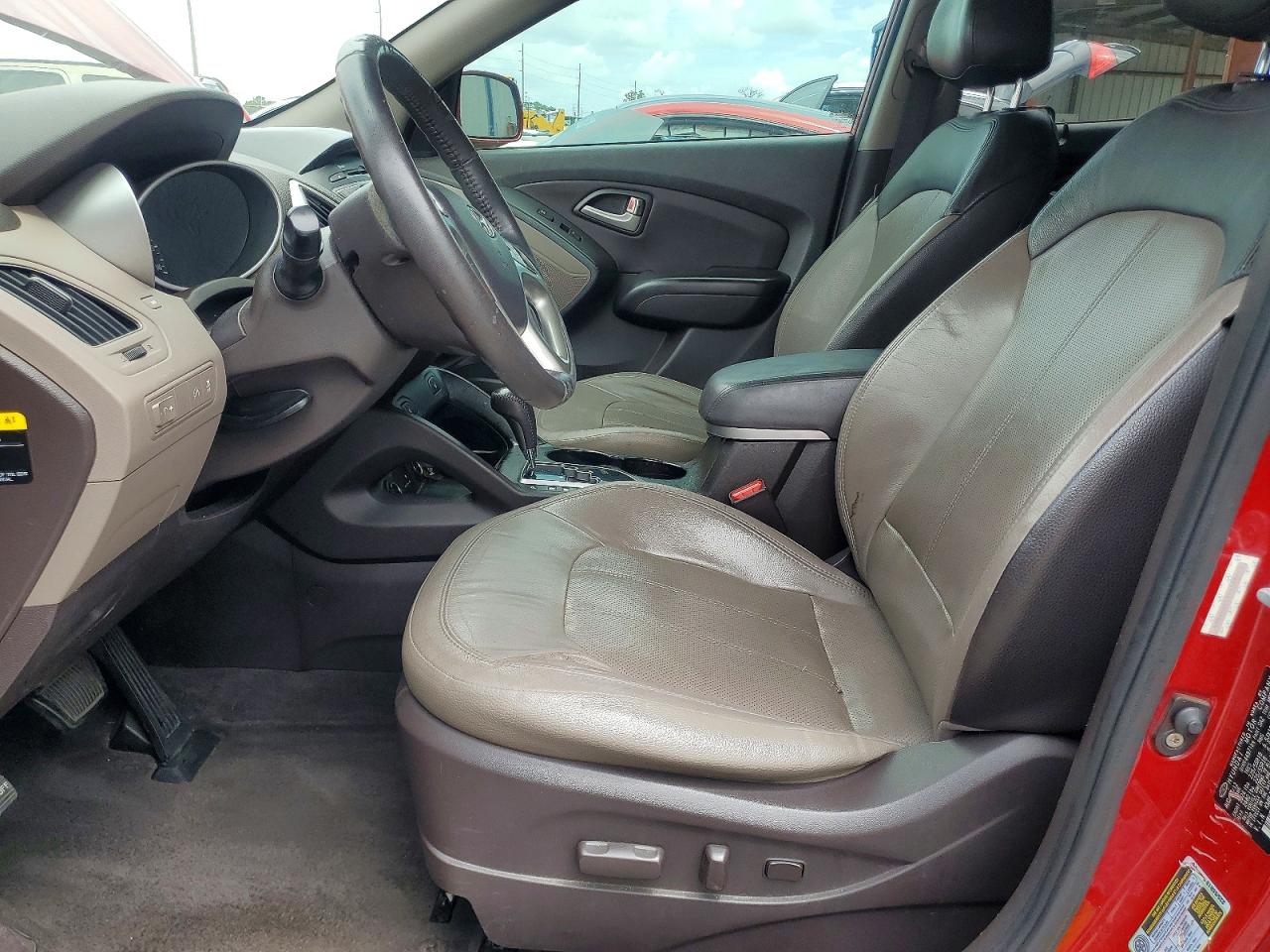 2013 Hyundai Tucson Limited Red vin: KM8JU3AC9DU588073