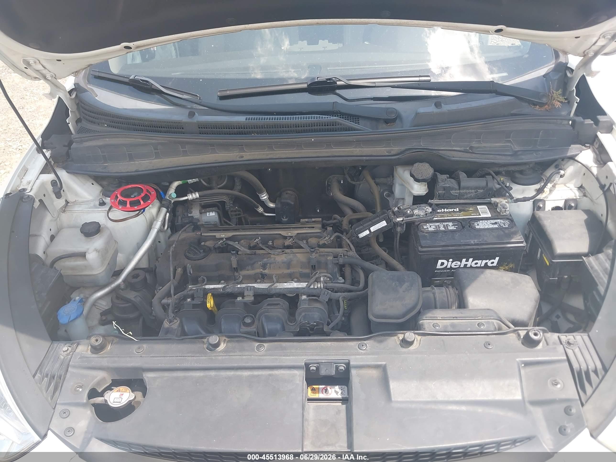 2013 Hyundai Tucson Gls White vin: KM8JU3AC9DU598456